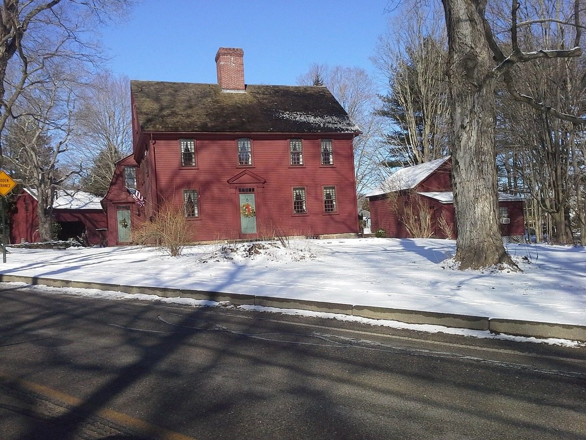 The Waterman-Winsor Farm House in Greenville, Smithfield, Rhode Island