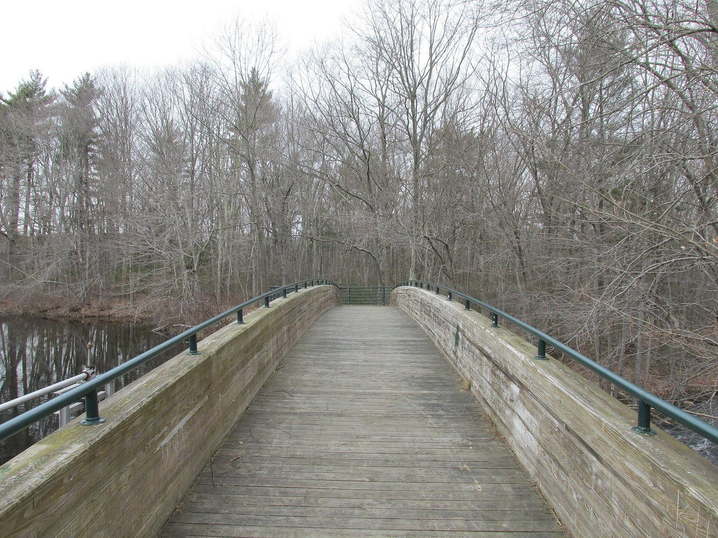 Burrillville RI homes for sale - White Mill Park footbridge